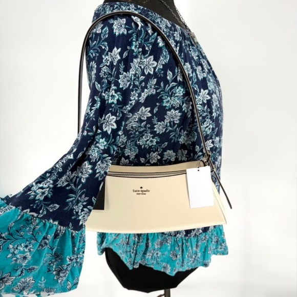 NWT Kate Spade Bundle Frankie Meringue Bag and Kayla Large Cardholder - Picture 11 of 17